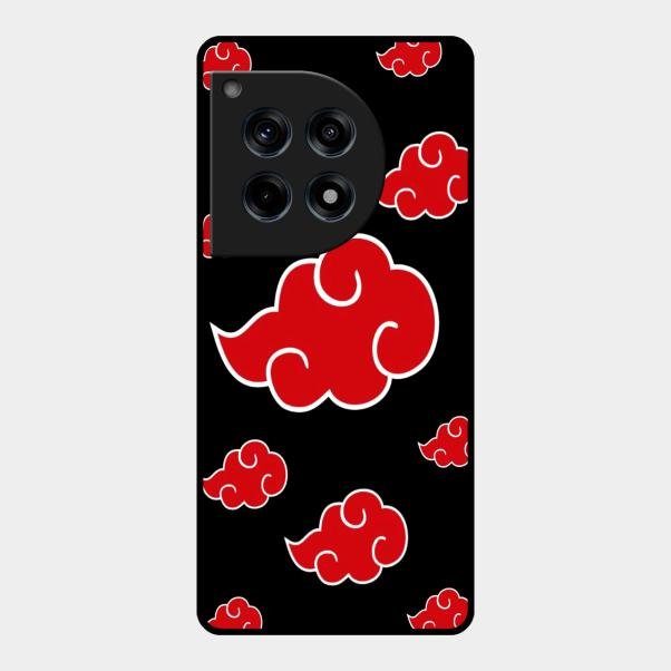 Red Cloud Mobile Glass Phone Case For Oneplus 12R 5G