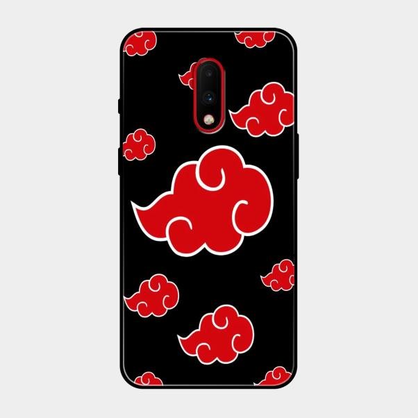 Red Cloud Mobile Glass Phone Case For Oneplus 7