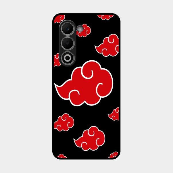 Red Cloud Mobile Glass Phone Case For Oppo A5 5G
