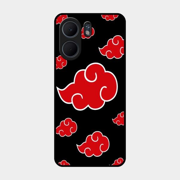 Red Cloud Mobile Glass Phone Case For Oppo A5X 5G
