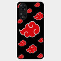 Red Cloud Mobile Glass Phone Case For Oppo A78 5G