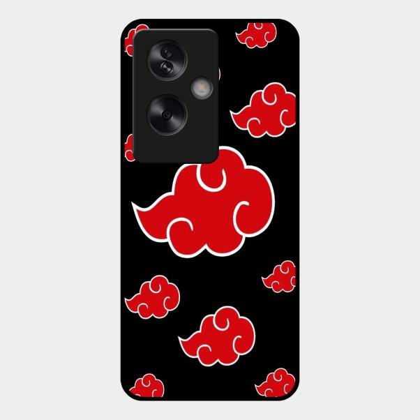 Red Cloud Mobile Glass Phone Case For Oppo A79 5G