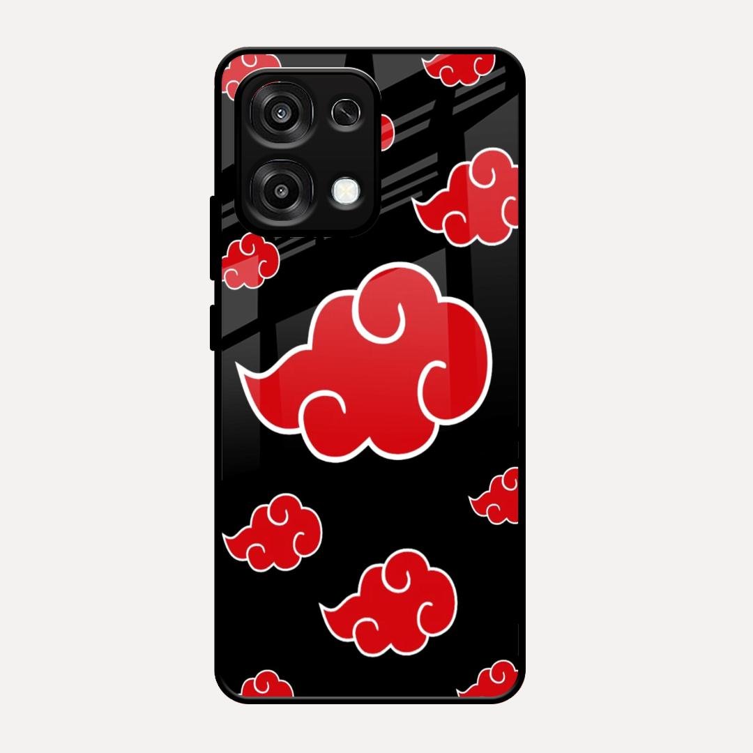 Red Cloud Mobile Glass Phone Case For Oppo F31 5G