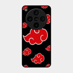 Red Cloud Mobile Glass Phone Case For Oppo Find X8 Pro 5G