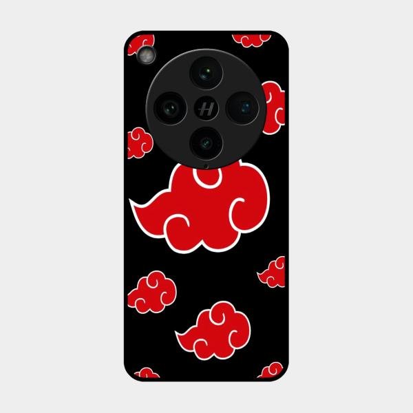 Red Cloud Mobile Glass Phone Case For Oppo Find X8 Pro 5G