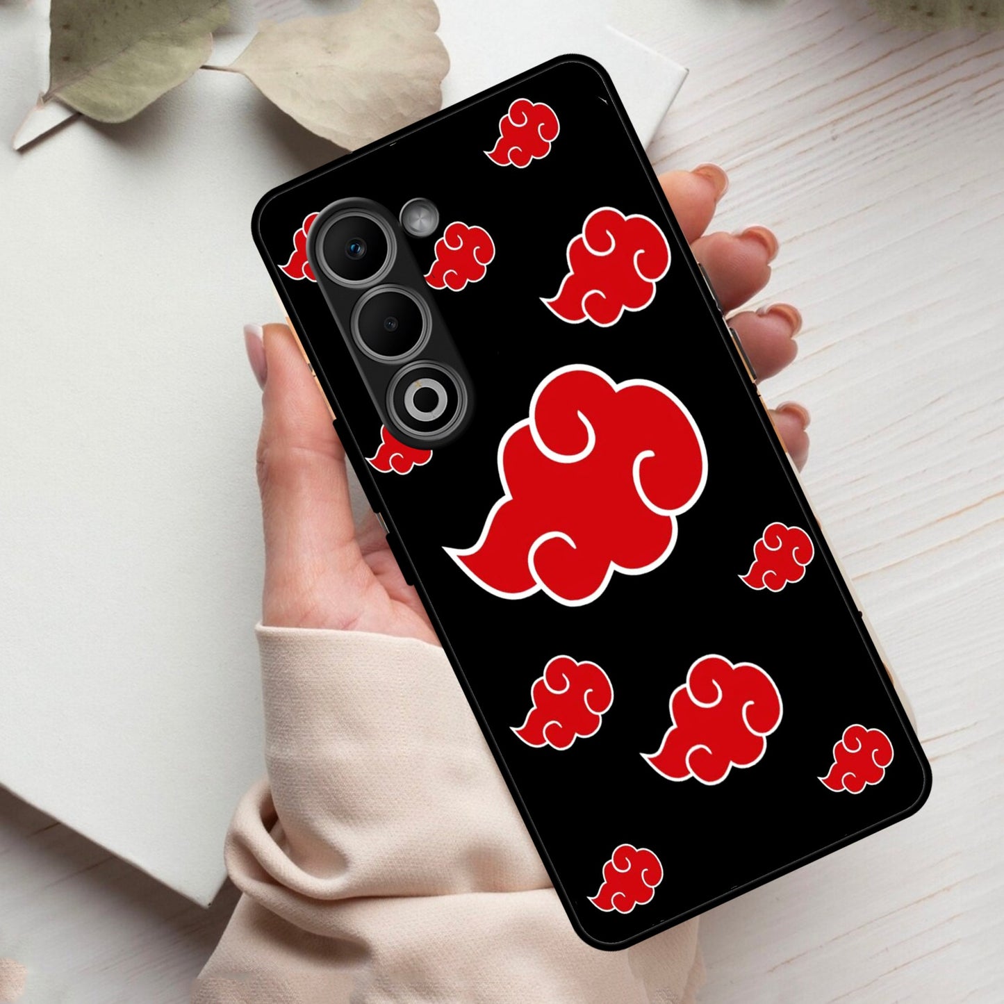 Red Cloud Mobile Glass Phone Case For Oppo