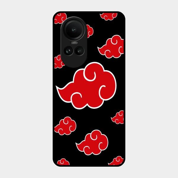 Red Cloud Mobile Glass Phone Case For Oppo Reno 10 5G