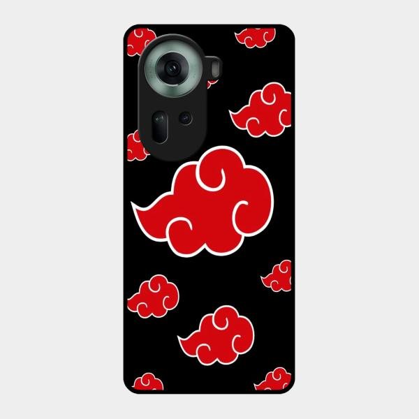 Red Cloud Mobile Glass Phone Case For Oppo Reno 11 5G