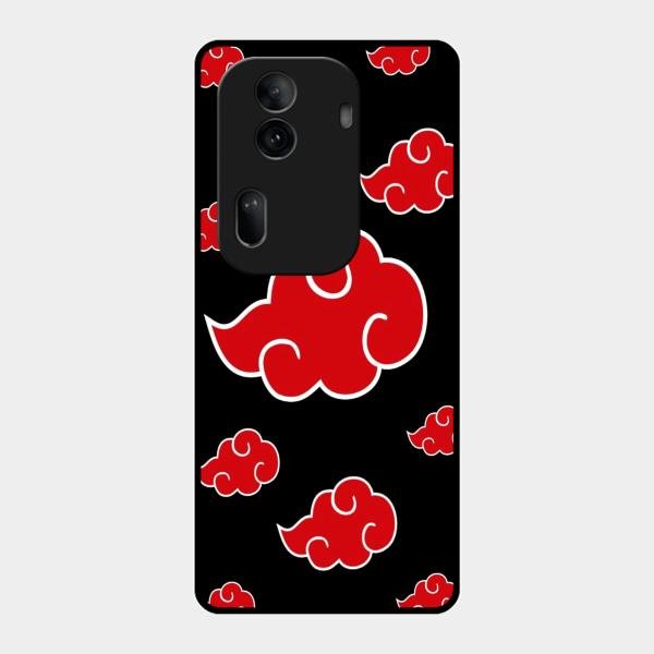 Red Cloud Mobile Glass Phone Case For Oppo Reno 11 Pro 5G
