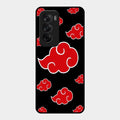 Red Cloud Mobile Glass Phone Case For Oppo Reno 12 5G