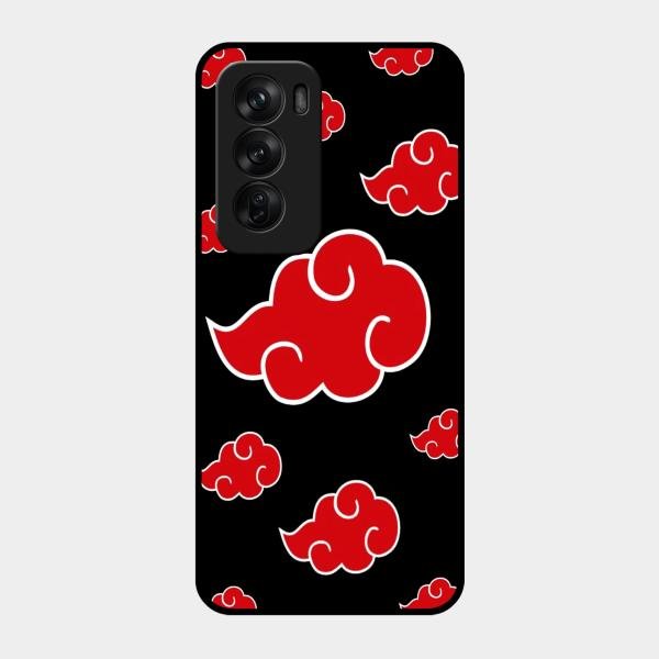 Red Cloud Mobile Glass Phone Case For Oppo Reno 12 Pro 5G