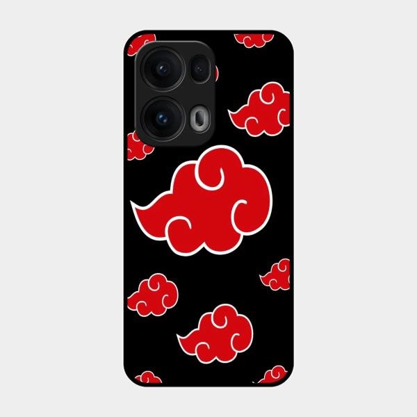 Red Cloud Mobile Glass Phone Case For Oppo Reno 13 Pro 5G