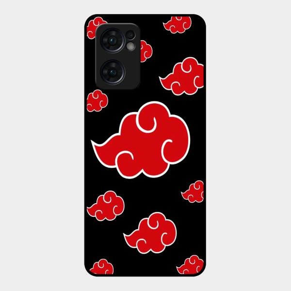 Red Cloud Mobile Glass Phone Case For Oppo Reno 7 5G