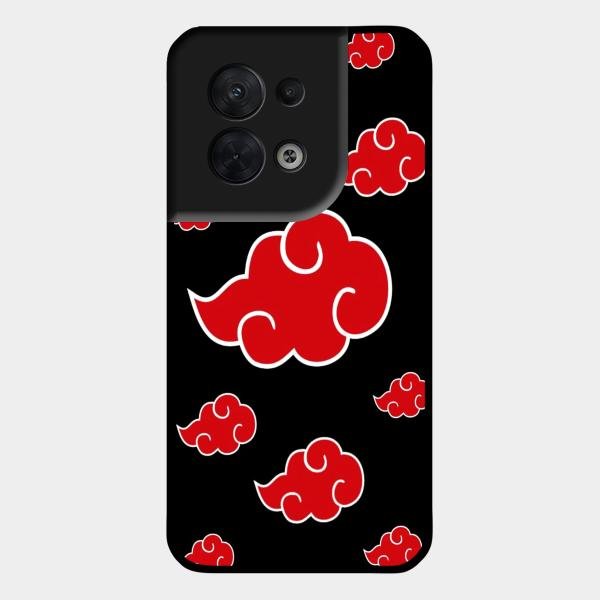 Red Cloud Mobile Glass Phone Case For Oppo Reno 8 5G