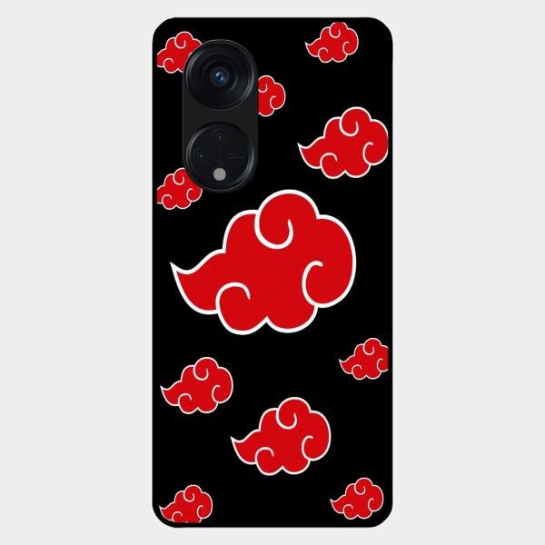 Red Cloud Mobile Glass Phone Case For Oppo Reno 8T 5G