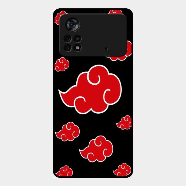 Red Cloud Mobile Glass Phone Case For Poco X4 Pro 5G