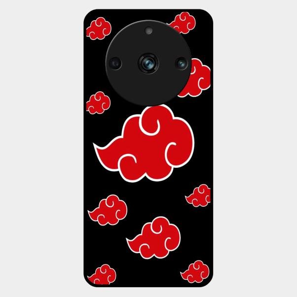 Red Cloud Mobile Glass Phone Case For Realme 11 Pro Plus 5G