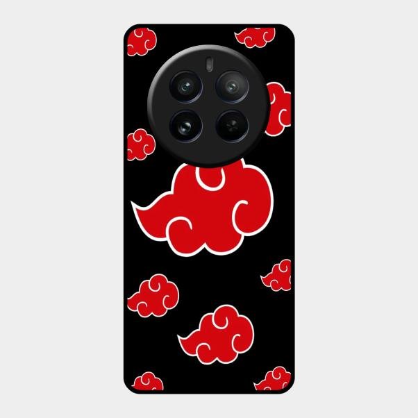 Red Cloud Mobile Glass Phone Case For Realme 12 Pro Plus 5G