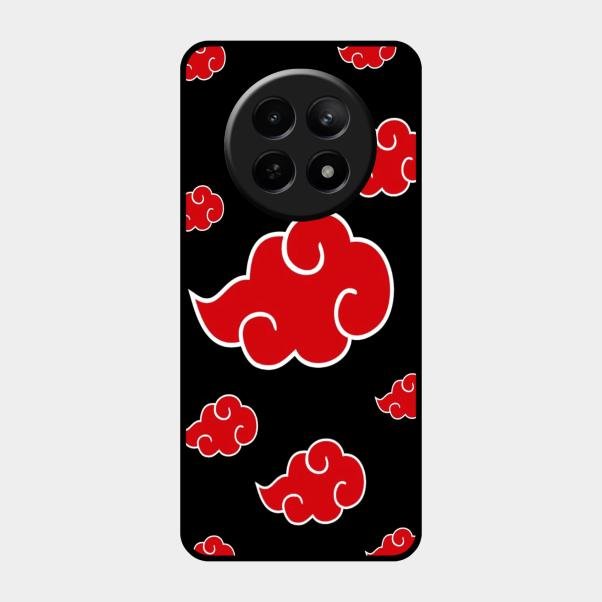 Red Cloud Mobile Glass Phone Case For Realme 12X 5G