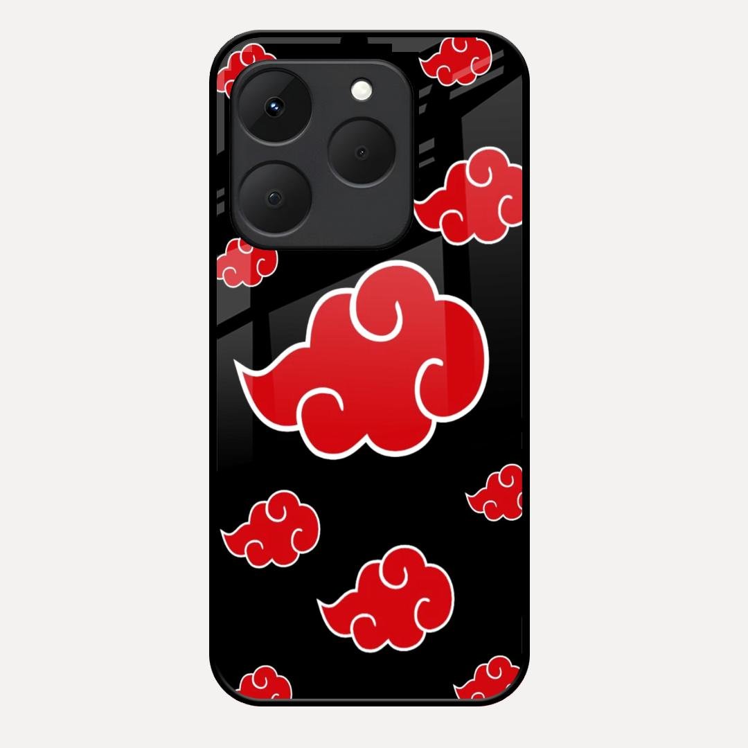 Red Cloud Mobile Glass Phone Case For Realme 15T 5G