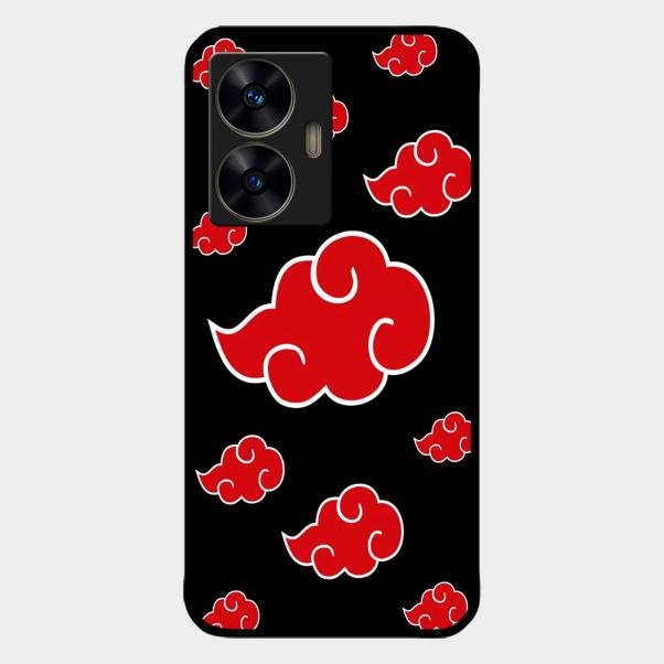 Red Cloud Mobile Glass Phone Case For Realme C55