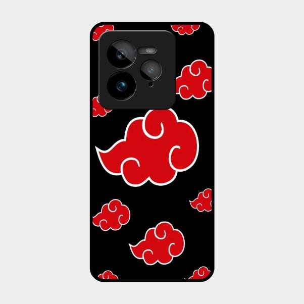 Red Cloud Mobile Glass Phone Case For Realme Gt 7 Pro