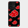 Red Cloud Mobile Glass Phone Case For Redmi 13 5G