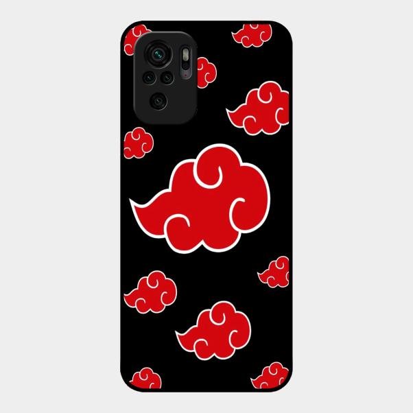 Red Cloud Mobile Glass Phone Case For Redmi Note 10