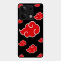 Red Cloud Mobile Glass Phone Case For Redmi Note 13 5G