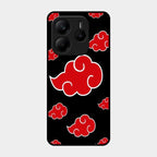 Red Cloud Mobile Glass Phone Case For Redmi Note 14 5G