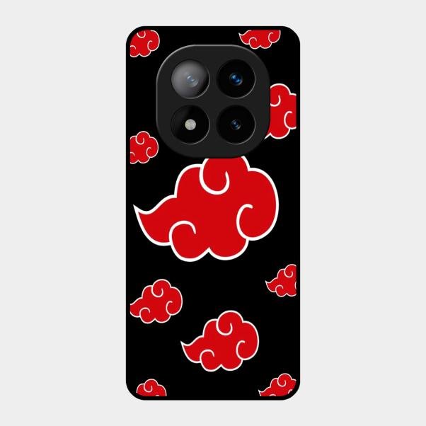Red Cloud Mobile Glass Phone Case For Redmi Note 14 Pro Plus 5G