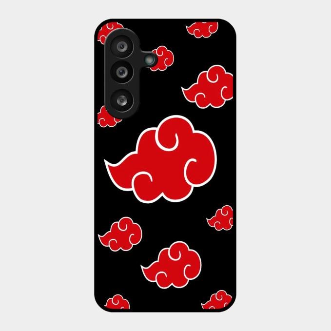 Red Cloud Mobile Glass Phone Case For Samsung Galaxy F55 5G