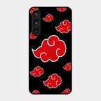 Red Cloud Mobile Glass Phone Case For Samsung Galaxy M35 5G