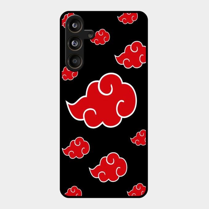 Red Cloud Mobile Glass Phone Case For Samsung Galaxy M55 5G