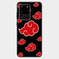 Red Cloud Mobile Glass Phone Case For Samsung Galaxy S20 Ultra