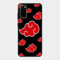 Red Cloud Mobile Glass Phone Case For Samsung Galaxy S20
