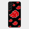Red Cloud Mobile Glass Phone Case For Samsung Galaxy S22 5G
