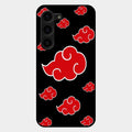 Red Cloud Mobile Glass Phone Case For Samsung Galaxy S23 Plus 5G