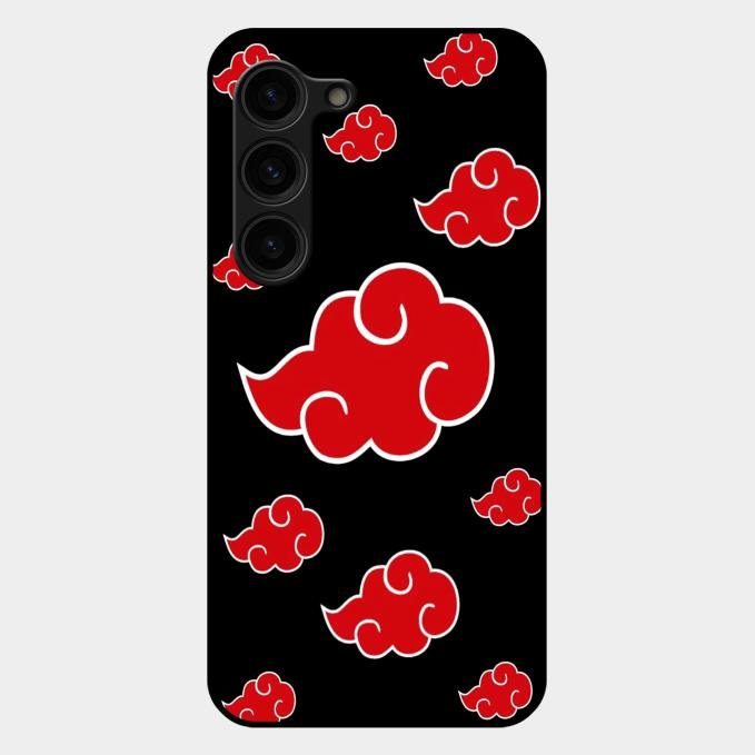 Red Cloud Mobile Glass Phone Case For Samsung Galaxy S23 Plus 5G