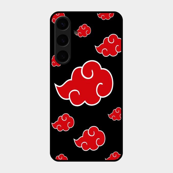 Red Cloud Mobile Glass Phone Case For Samsung Galaxy S24 Plus 5G