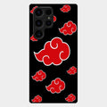 Red Cloud Mobile Glass Phone Case For Samsung Galaxy S24 Ultra 5G