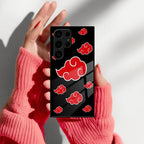 Red Cloud Mobile Glass Phone Case Cover For Samsung - ShopOnCliQ