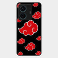 Red Cloud Mobile Glass Phone Case For Vivo T1 Pro 5G