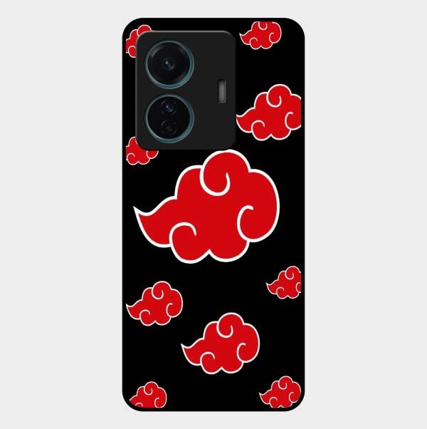 Red Cloud Mobile Glass Phone Case For Vivo T1 Pro 5G