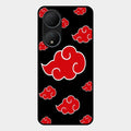 Red Cloud Mobile Glass Phone Case For Vivo T2 5G