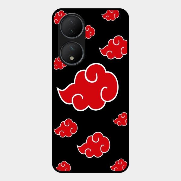 Red Cloud Mobile Glass Phone Case For Vivo T2 5G