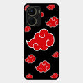Red Cloud Mobile Glass Phone Case For Vivo T2X 5G
