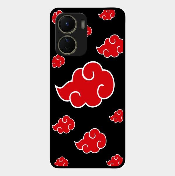 Red Cloud Mobile Glass Phone Case For Vivo T2X 5G