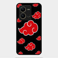 Red Cloud Mobile Glass Phone Case For Vivo V25 5G