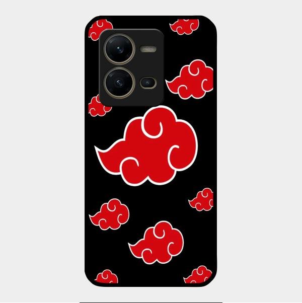 Red Cloud Mobile Glass Phone Case For Vivo V25 5G